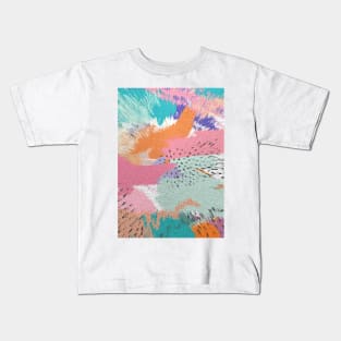 Summer Vape // Abstract Home Decor Kids T-Shirt